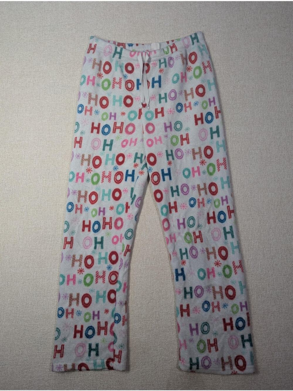 Cozy & Festive Fuzzy Christmas Lounge Pants - Size Medium